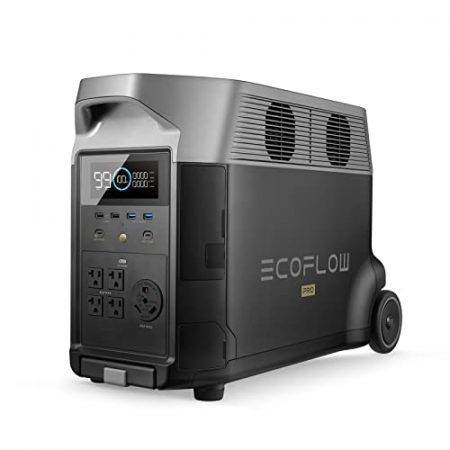 Deal Alert: EF ECOFLOW Portable Power Station 3600Wh DELTA Pro, 120V AC Outlets x 5, 3600W, 2.7H Fast Charge, Lifepo4 Power Station, Solar Generator for Home Use, Power Outage, Camping, RV, Emergencies — only $1,399.99 (reg $2,799.00)