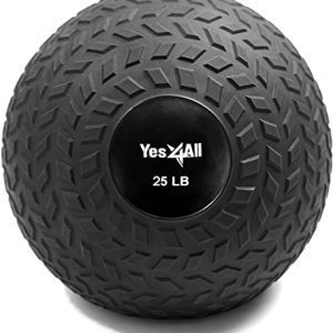 Deal Alert: Yes4All 25 lbs Slam Ball for Strength, Power Workout – Fitness Exercise Ball with Grip Tread & Durable Rubber Shell (25 Lbs, Black) — <span class="rdcpo-price rdcpo-now" data-asin="B07RG3XCJ7">$42.64</span> (reg <span class="rdcpo-price rdcpo-now" data-asin="B07RG3XCJ7">$42.64</span>)
