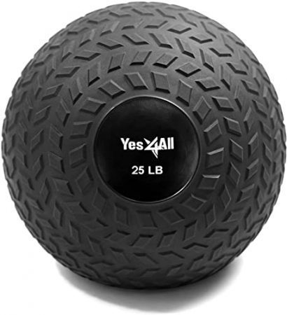 Deal Alert: Yes4All 25 lbs Slam Ball for Strength, Power Workout – Fitness Exercise Ball with Grip Tread & Durable Rubber Shell (25 Lbs, Black) — <span class="rdcpo-price rdcpo-now" data-asin="B07RG3XCJ7">$42.64</span> (reg <span class="rdcpo-price rdcpo-now" data-asin="B07RG3XCJ7">$42.64</span>)