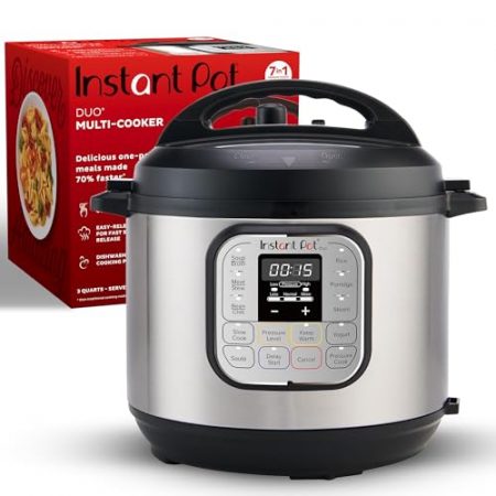 Deal Alert: Instant Pot Duo 7-in-1 Mini Electric Pressure Cooker, Slow Rice Cooker, Steamer, Sauté, Yogurt Maker, Warmer & Sterilizer, Includes Free App with over 1900 Recipes, Stainless Steel, 3 Quart — <span class="rdcpo-price rdcpo-now" data-asin="B06Y1YD5W7">$89.99</span> (reg <span class="rdcpo-price rdcpo-now" data-asin="B06Y1YD5W7">$89.99</span>)