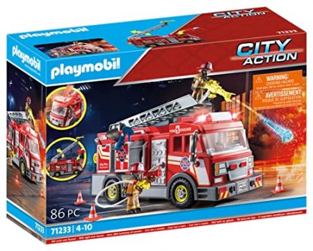 Deal Alert: Playmobil Fire Truck with Accessories and 2 Figures — only $23.99 (reg $39.99)