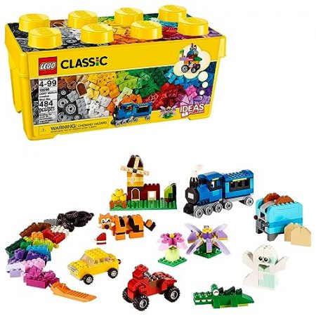 Deal Alert: LEGO Classic Medium Creative Brick Box 10696 Building Toy Set – Featuring Storage, Includes Train, Car, and a Tiger Figure, and Playset for Kids, Boys, and Girls Ages 4-99 — <span class="rdcpo-price rdcpo-now" data-asin="B00NHQFA1I">$17.99</span> (reg <span class="rdcpo-price rdcpo-now" data-asin="B00NHQFA1I">$17.99</span>)