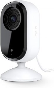 Arlo Essential Security Camera 2K | Indoor Only| 2nd Gen | Baby Monitor & Pet Camera |