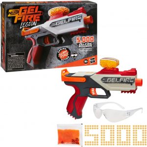Nerf Pro Gelfire Legion Spring Action Blaster, 5000 Rounds, 130 Hopper