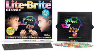 Lite Brite Classic, Favorite Retro Toy - Create Art with Light,