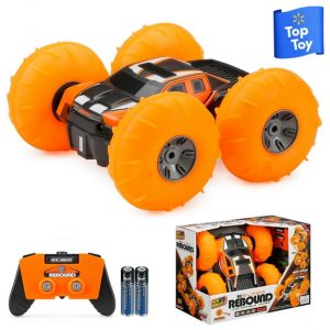 New Bright (1:16) Super Rebound Battery Remote Control Orange Stunt Vehicle