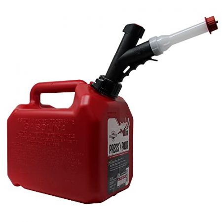 Garage Boss Press ‘N Pour Gas Can | 2 gallon | Red | SKU: GB320 (Red, 2 Gallon) only <!-- amzprice error: RD Live Calls Guard blocked a PA-API request in this context. -->