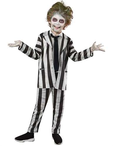 Rubies Beetlejuice 2: Beetlejuice Costume for Kids, Boy's Large