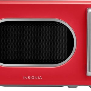 Deal Alert: Insigniaβ’ .7 Cu. Ft. Retro Compact Microwave Red- Best Buy only $27.99
