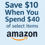 Amazon Promo: Spend $40 get $10 off fall frights & delights