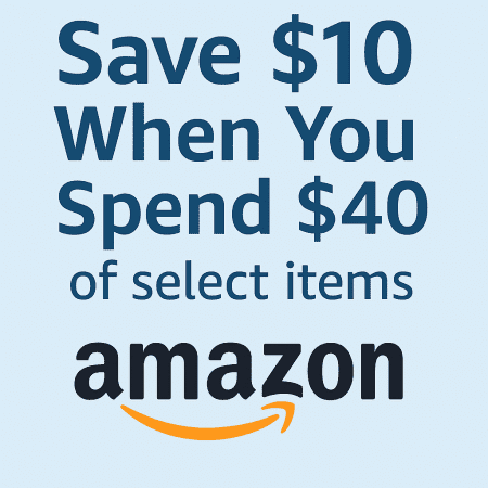 Amazon Promo: Spend $40 get $10 off fall frights & delights