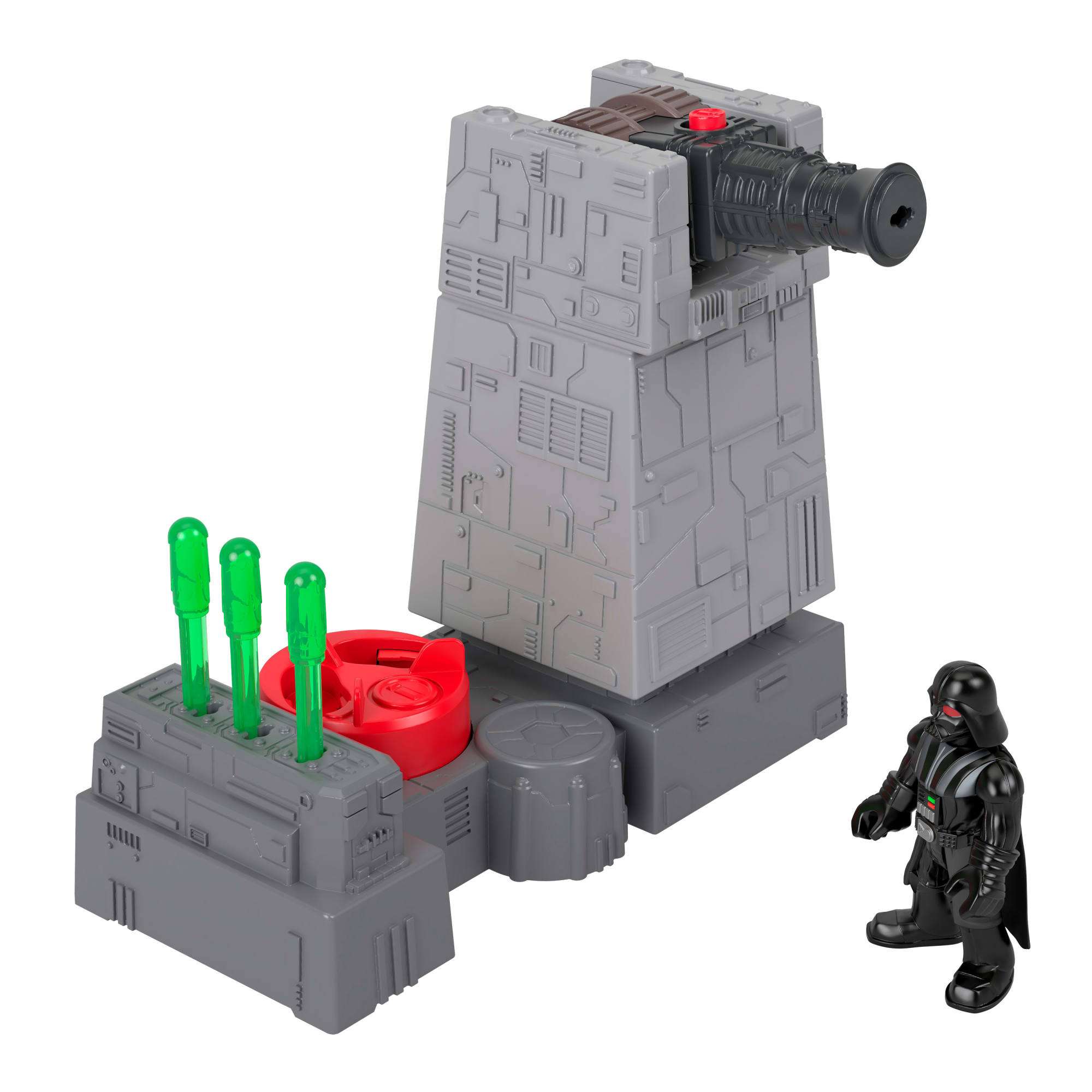 Imaginext STAR WARS Death Star Turret Toy Cannon Darth Vader Diecast Character Key