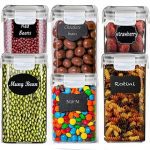Deal Alert: Kitchen Variety Set of 5 Pantry Organization Canisters Lids Marker Labels Included  only <span class="rd-live-price" data-retailer-url="https://www.walmart.com/ip/Kitchen-Variety-Set-of-5-Pantry-Organization-Canisters-with-Lids-Marker-and-Labels-Included/378298732">$9.00</span> (reg $68.99) (reg $68.99)