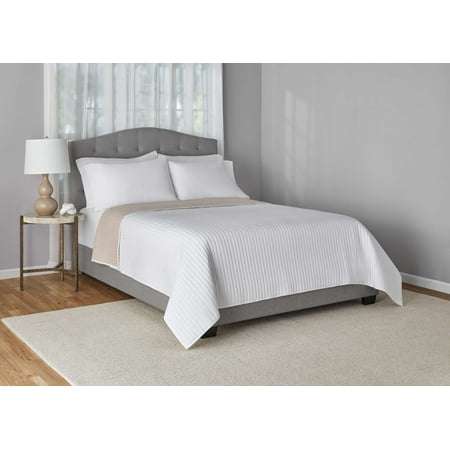 Deal Alert: Mainstays White Cotton Quilts Queen Reversible  only <span class="rd-live-price" data-retailer-url="https://www.walmart.com/ip/Mainstays-White-Cotton-Quilts-Queen-Reversible/5229727773">$18.98</span> (reg $39.97) (reg $39.97)