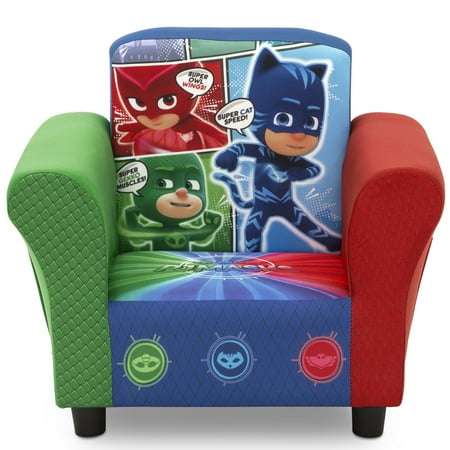 PJ Masks Toddler Upholstered Chair by Delta Children Blue