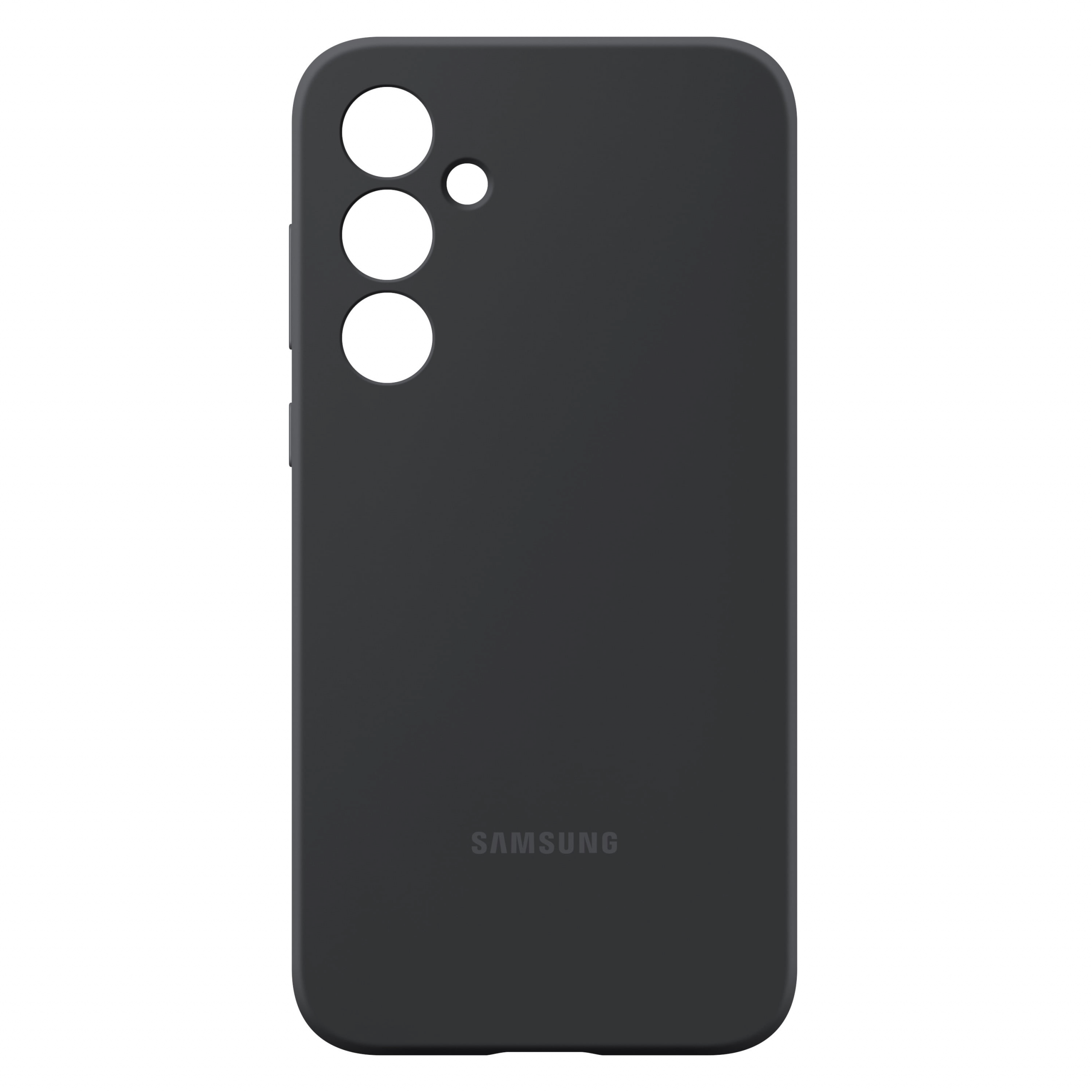 Samsung Silicone Slim Cell Phone Case for Samsung Galaxy A35 5G Black