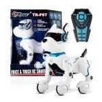 Deal Alert: Top Race Rechargeable Robot Dog- Interactive Smart Robo Dog for Kids Ages 5-7 – Programmable with Remote Control, Voice and Touch Features – Realistic Actions and Perform Tricks – 4x5x6 Inches (White)