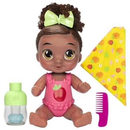 Deal Alert: Baby Alive Shampoo Snuggle Berry Boo Black Hair 11 Inch Water Baby Doll Playset,
