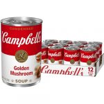 Deal Alert: Campbell’s Condensed Golden Mushroom Soup, 10.5 oz Can (12 Pack) (Golden Mushroom, 10.5 Ounce (Pack of 12)) only [amzprice asin=”B005VBD2X0″ pct=”20″]