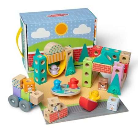 Deal Alert: Melissa & Doug Blockables™ Town Snap and Play, Mix and Match Connectable Wooden Building Blocks Play Set Toy for Preschool Boys and Girls (73 Pcs) — <span class="rdcpo-price rdcpo-now" data-asin="B0D7NKNJDG">$19.49</span> (reg <span class="rdcpo-price rdcpo-now" data-asin="B0D7NKNJDG">$19.49</span>)