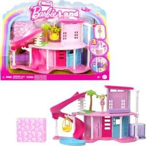 Deal Alert: Barbie Mini BarbieLand Doll House Sets, Mini Dreamhouse with Surprise 1.5-inch Doll, Furniture & Accessories, Plus Elevator & Pool