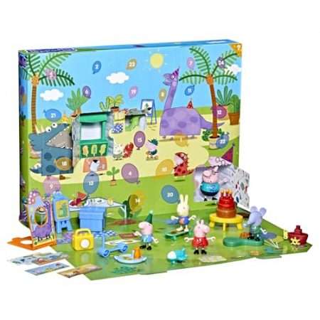 Deal Alert: PEPPA PIG George’s Party Advent Calendar with 24 Surprise Toys and Stickers Including 5 Figures