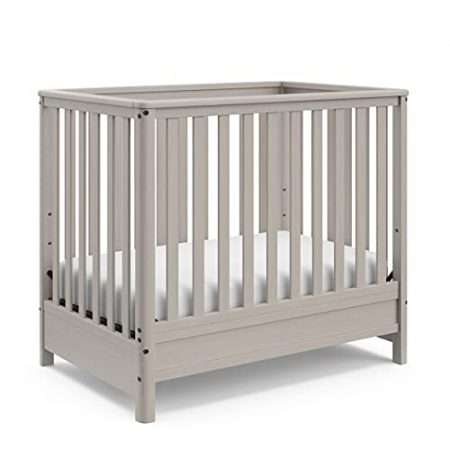 Deal Alert: Motherly Storkcraft 5-in-1 Convertible Mini Crib with 2.75” Bonus Thick Mattress with Water-Resistant Cover – Converts to Twin-Size Bed, Non-Toxic Finish, Brushed Fog — <span class="rd-now"><strong>169.23</strong></span> <span class="rd-list"><s>169.23</s></span> (reg <span class="rd-now"><strong>169.23</strong></span> <span class="rd-list"><s>169.23</s></span>)