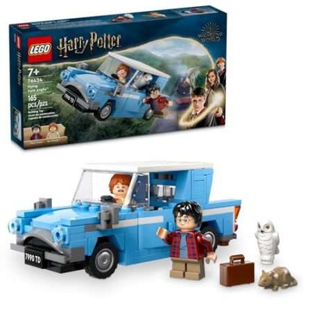 Deal Alert: LEGO Harry Potter Flying Ford Anglia, Buildable Car Toy with 2 Minifigures for Role Play, Fantasy Playset for Kids, Harry Potter Car, Gift for Boys, Girls and Any Fan Ages 7 and Up, 76424 — <span class="rdcpo-price rdcpo-now" data-asin="B0CGY3QD8V">$9.59</span> (reg <span class="rdcpo-price rdcpo-now" data-asin="B0CGY3QD8V">$9.59</span>)