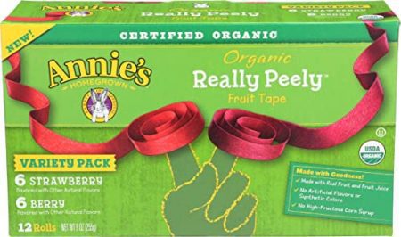 Deal Alert: Annie’s Homegrown Organic Really Peely Fruit Tape Snack, Strawberry & Berry Flavor, Gluten Free & Non-GMO, Variety Pack, 12 Rolls, 9 Ounce (Pack of 6) — <span class="rd-now"><strong>14.80</strong></span> <span class="rd-list"><s>25.02</s></span> (reg <span class="rd-now"><strong>14.80</strong></span> <span class="rd-list"><s>25.02</s></span>)