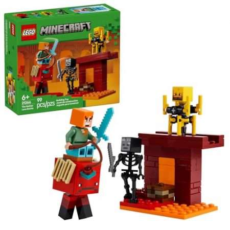 Deal Alert: LEGO Minecraft The Nether Lava Battle Toy and Playset