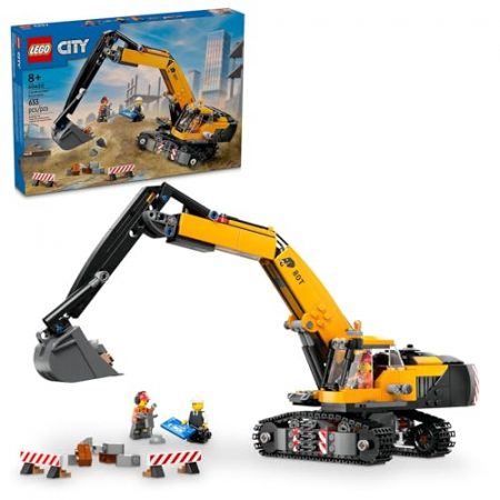 Deal Alert: LEGO City Construction Excavator Toy – Building Toys for Boys & Girls, Ages 8+ – Functional Kids Construction Truck W/Minifigures – Gifts for Birthdays & Holidays – 60420 (Multicolor) only <!-- amzprice error: RD Live Calls Guard blocked a PA-API request in this context. -->