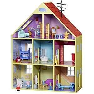 Deal Alert: Peppa Pig Wooden Deluxe Playhouse, 8 Rooms, Includes 2 Fun Figures and 29 Accessories, Made of Responsibly Sourced Wood, for Ages 3 and Up (Amazon Exclusive) — <span class="rd-now"><strong>69.99</strong></span> <span class="rd-list"><s>146.99</s></span> (reg <span class="rd-now"><strong>69.99</strong></span> <span class="rd-list"><s>146.99</s></span>)