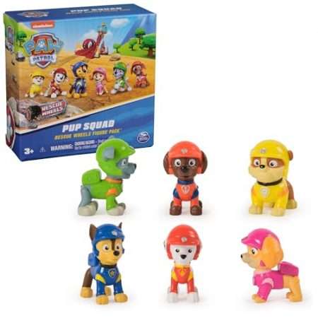Deal Alert: Paw Patrol: Rescue Wheels, 6-Pack Pup Squad Action Figure Gift Set, <span class="rdcpo-price rdcpo-now" data-asin="B0CT162YTW">$12.15</span> (reg <span class="rdcpo-price rdcpo-now" data-asin="B0CT162YTW">$12.15</span>)