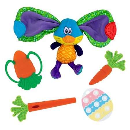 Deal Alert: Nuby Baby Play and Explore Easter Gift Bundle – Silicone Carrot Tube Teether, Veggie Teether, Carrot Massaging Teether, and Teether Tugz Plush Toy – Easter Basket Stuffers for Babies (Multi Color) only <!-- amzprice error: RD Live Calls Guard blocked a PA-API request in this context. -->