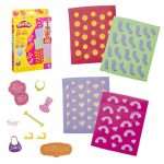 Deal Alert: Play-Doh Barbie Flowers and Florals Accessory Pack, 4 Refill Pattern Sheets of Modeling Compound, 8 Fashion Accessories, Kids Arts and Crafts