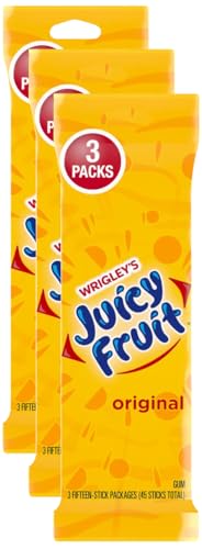 Deal Alert: Juicy Fruit Gum Original Chewing Gum, 45 ct (Pack of 3) — <span class="rd-now"><strong>11.54</strong></span> <span class="rd-list"><s>13.58</s></span> (reg <span class="rd-now"><strong>11.54</strong></span> <span class="rd-list"><s>13.58</s></span>)