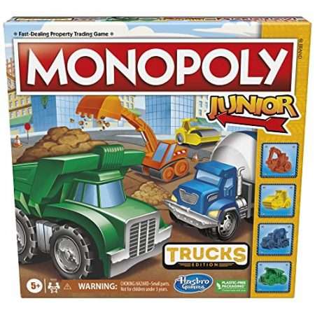 Deal Alert: Monopoly Junior Trucks Edition Board Game  <span class="rdcpo-price rdcpo-now" data-asin="B0BFG31ZP4">$8.99</span> (reg <span class="rdcpo-price rdcpo-now" data-asin="B0BFG31ZP4">$8.99</span>)