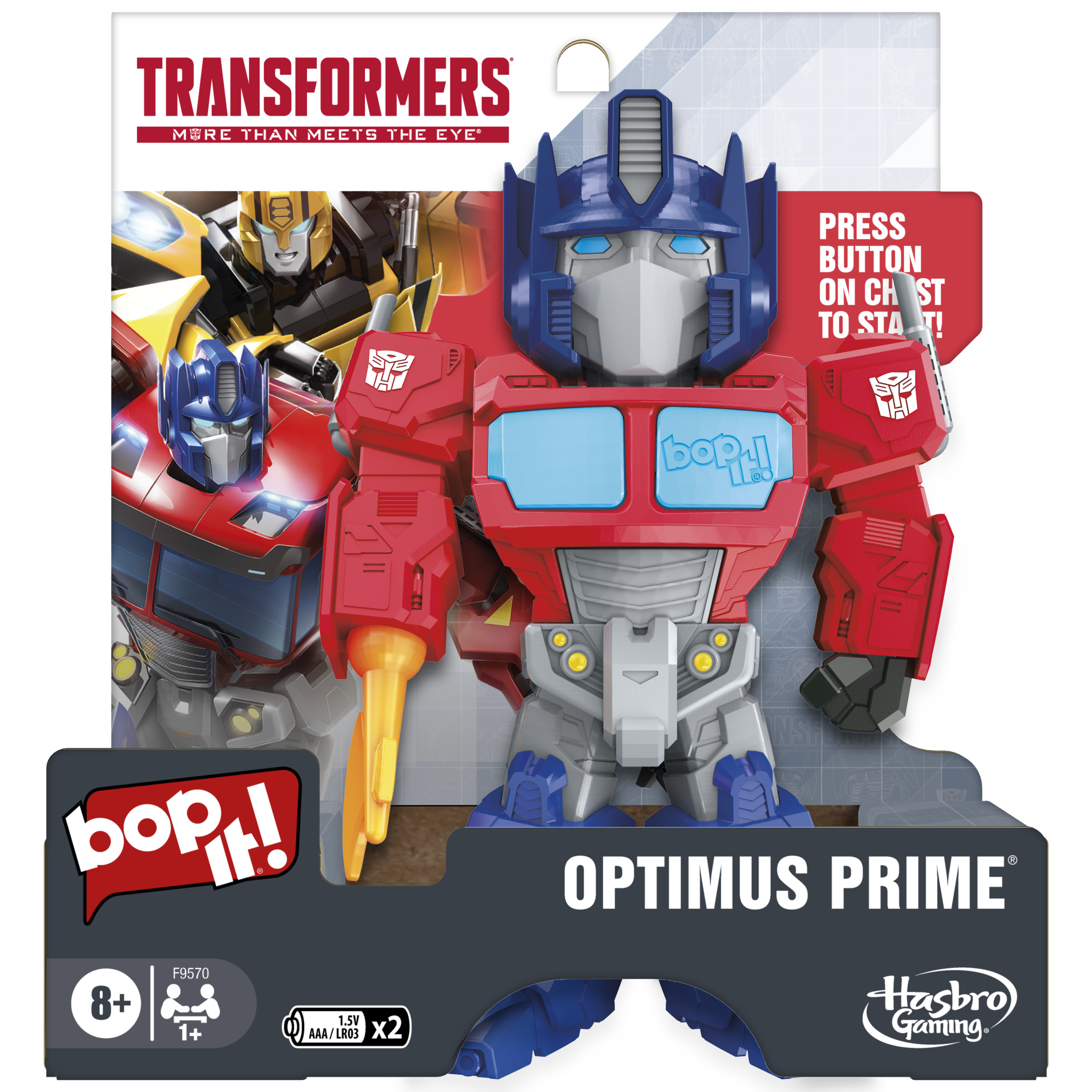 bop it optimus prime edition game kids games for 1 or more players transformers toys ages 8 walmart exclusive