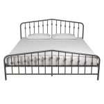 Deal Alert: Novogratz Bushwick Metal Bed King Gunmetal Gray
