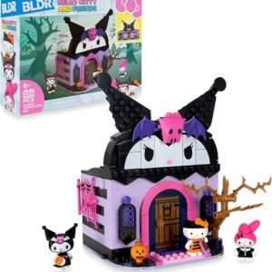 Deal Alert: BLDR Hello Kitty and Friends Kuromi’s Haunted House Building Set – Hello Kitty, Kuromi, & My Melody Minifigures – Gift for Kids and Sanrio Fans Ages 8+, 0131