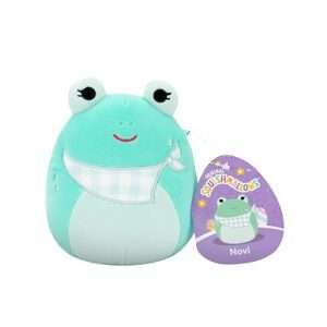 Deal Alert: Squishmallows Original 5in Novi The Teal Frog with Gingham Bandana – Official Jazwares Plush (Little)