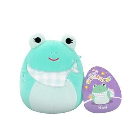 Deal Alert: Squishmallows Original 5in Novi The Teal Frog with Gingham Bandana – Official Jazwares Plush (Little)